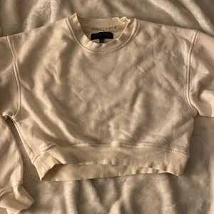 KENDALL + KYLIE cropped sweater